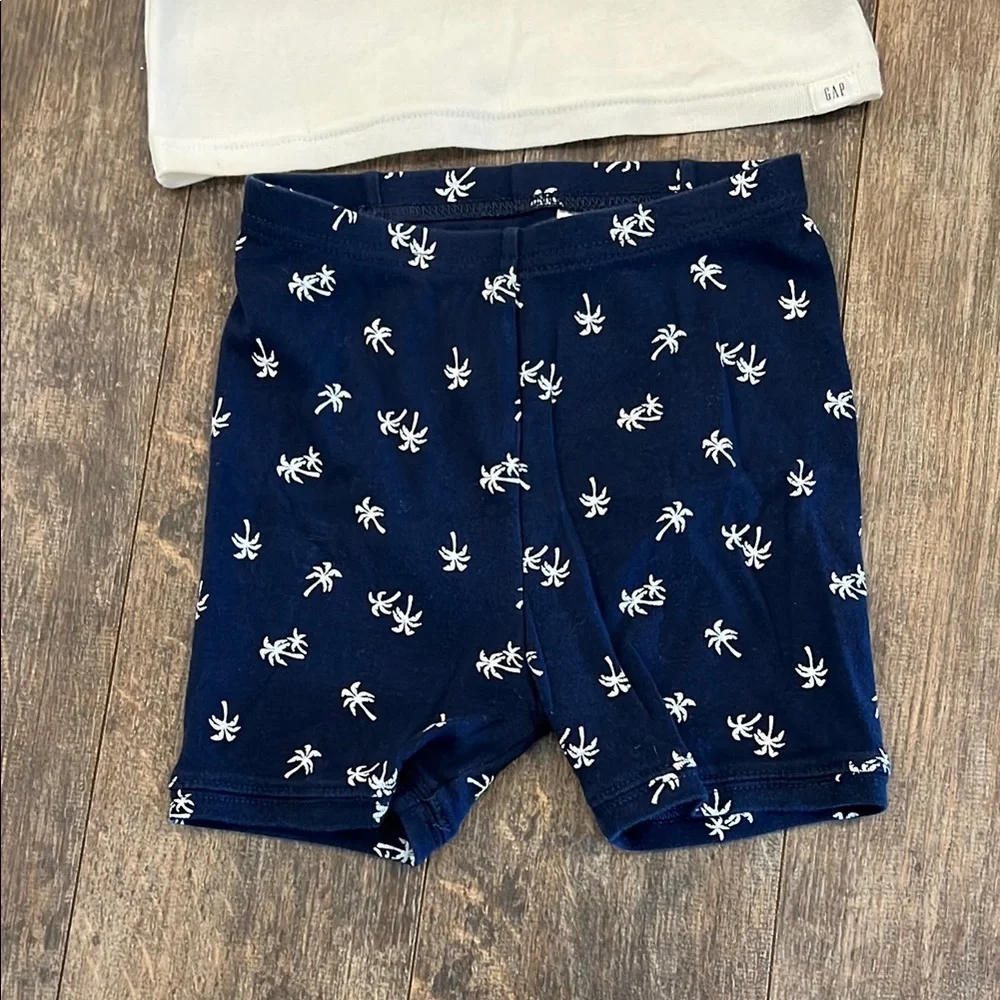 Gap Disney Kids Pajama Set - White and Navy